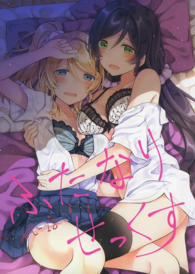 東條希(ふたなり)×絢瀬絵里のふたなり初SEX本 : 1