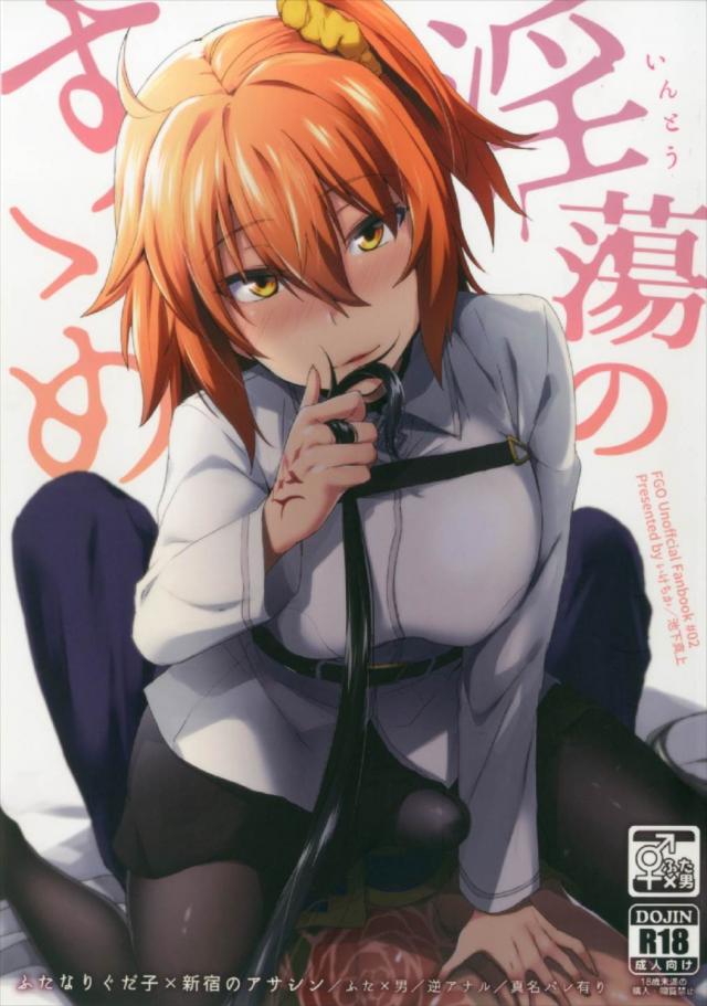 ふたなりぐだ子攻めの逆アナル本 : 1