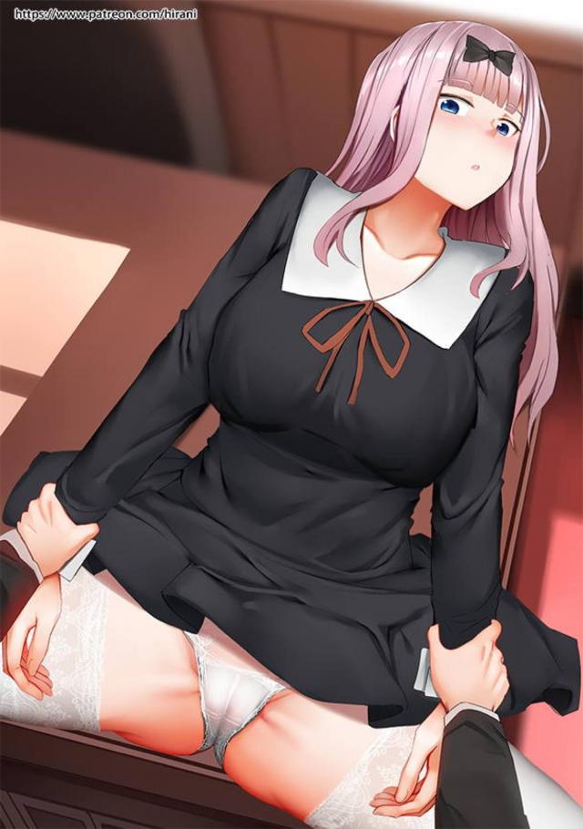 藤原千花のおマンコとお口で3Pセックス : 1