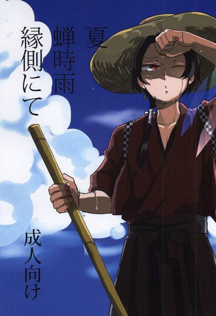 夏 蝉時雨 縁側にて : 1