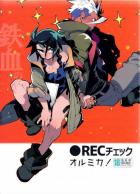 オルガと三日月が自分たちのハメ撮り&ハメられ撮りをチェック!