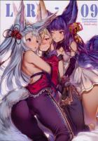 獣耳しっぽ娘3人の美麗ふるからーイラスト集