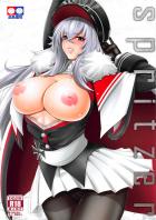 [フルカラー]爆乳陥没グラーフさんと黒ストセックス