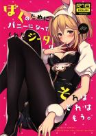 バニー衣装の黒スト破いて着衣ハメッ！