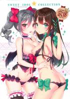 [美麗フルカラー]見開き1ページずついろんな下着アイドルに中出し