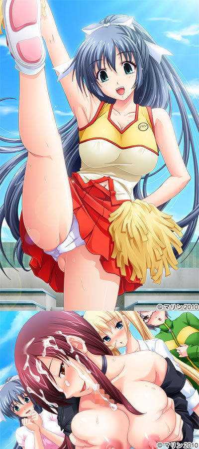 1x1.trans [100924][マリン] ぱいずりチアリーダーVS搾乳応援団！