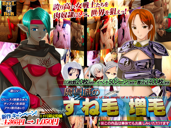 1x1.trans (同人 ゲーム) [120710][ベルゼブブ] 魔導城のすね毛 増毛