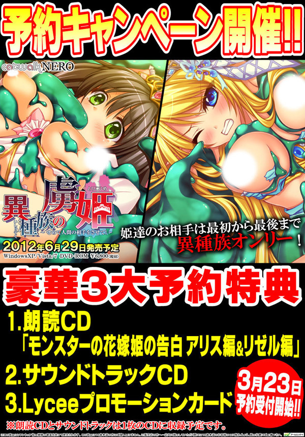 1x1.trans [120629] [catwalkNERO] 異種族の虜姫～せめて人間の相手をさせて！～ パッケージ版 [NoDVD Patch]