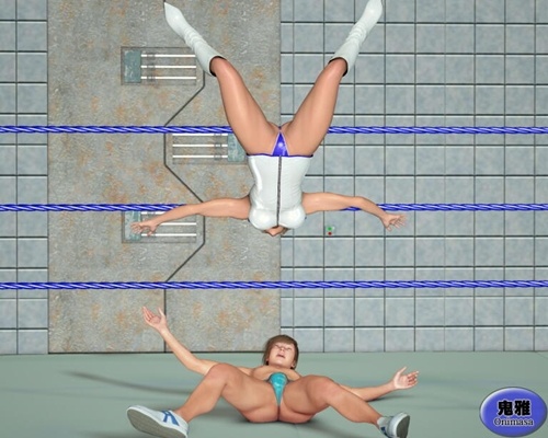 1x1.trans [130411] [鬼雅] 覚醒M男、恐女プロレス